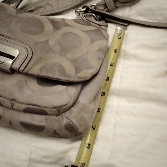 Coach Kristen sateen crossbody bag. - Picture 15 of 16